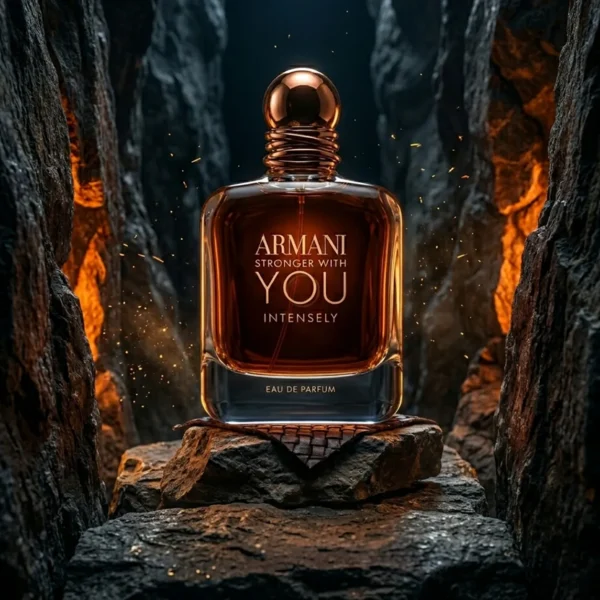 Armani Stronger with you Intensly M EDP 100ML Spray رقم 41_conv Armani Stronger with you Intensely M EDP 100ML